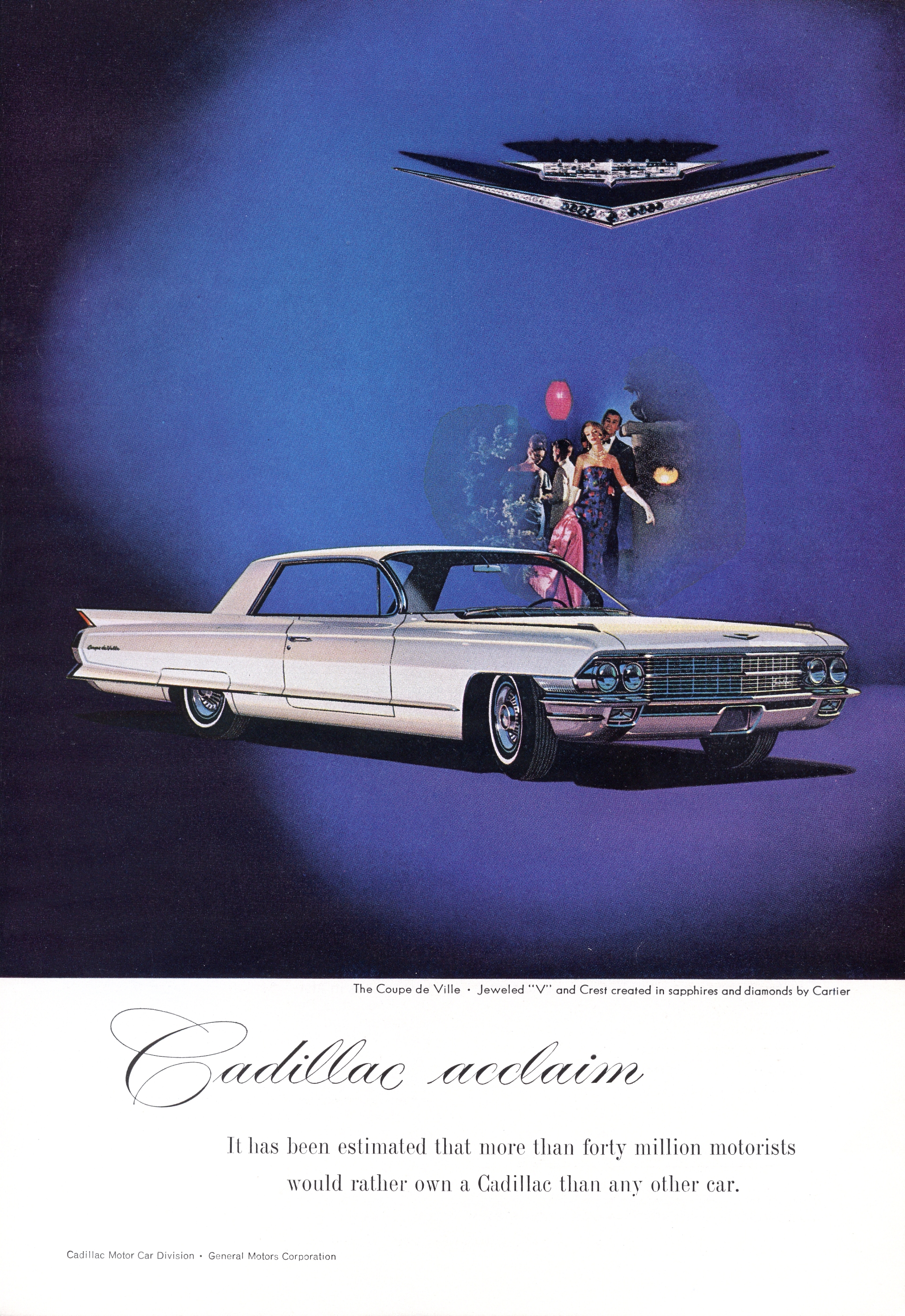 1962 Cadillac Auto Advertising